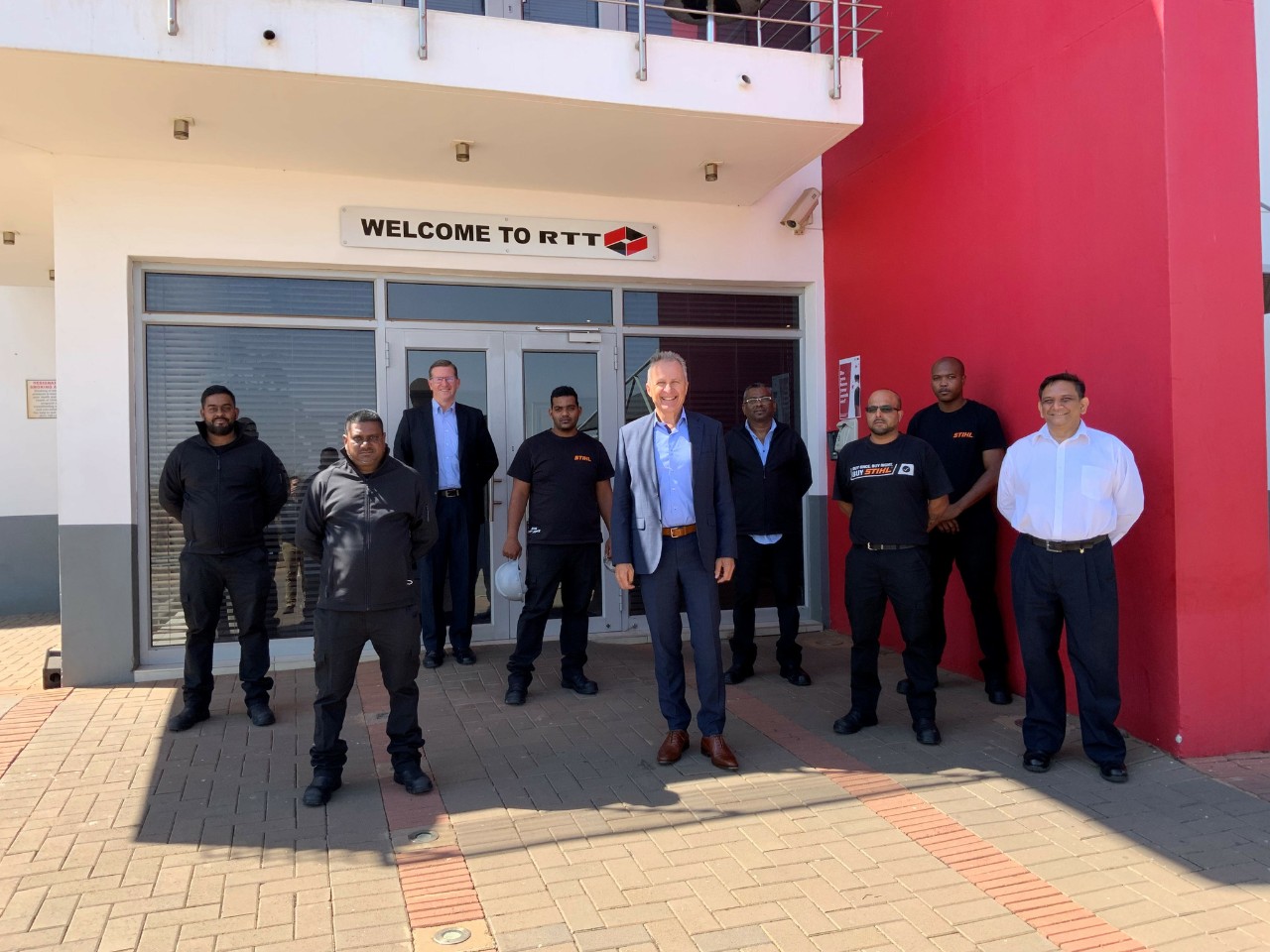 STIHL Executive Board visits branch in South Africa and restates its commitment to the location